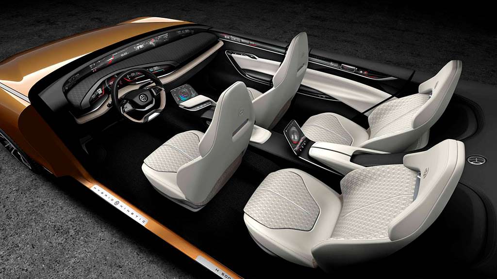 Четырехместный салон Pininfarina H500 Sedan Concept