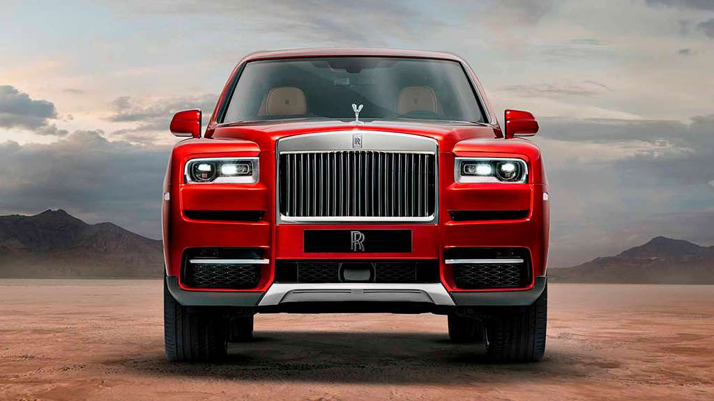 Шикарный внедорожник Rolls-Royce Cullinan