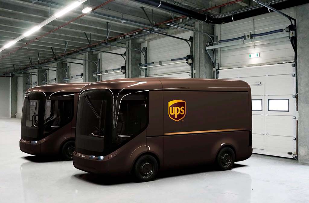 Электро-фургоны UPS Arrival