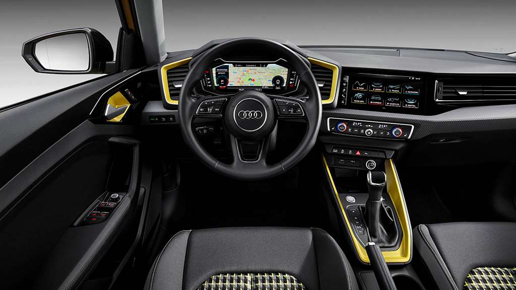 Интерьер Audi A1 Sportback 2019