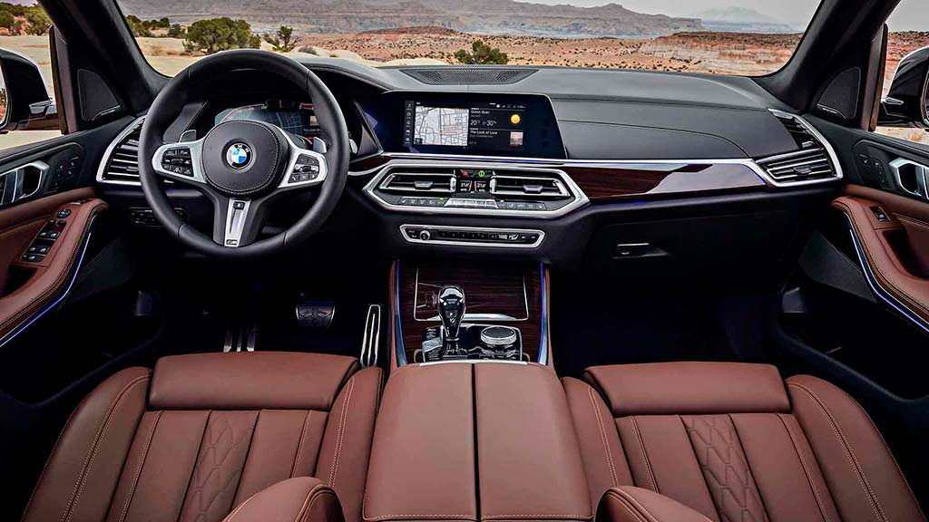 Фото салона BMW X5 четвертого поколения
