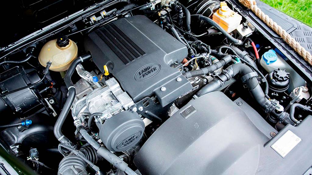 Двигатель Land Rover Defender SVX мощностью 185 л.с.