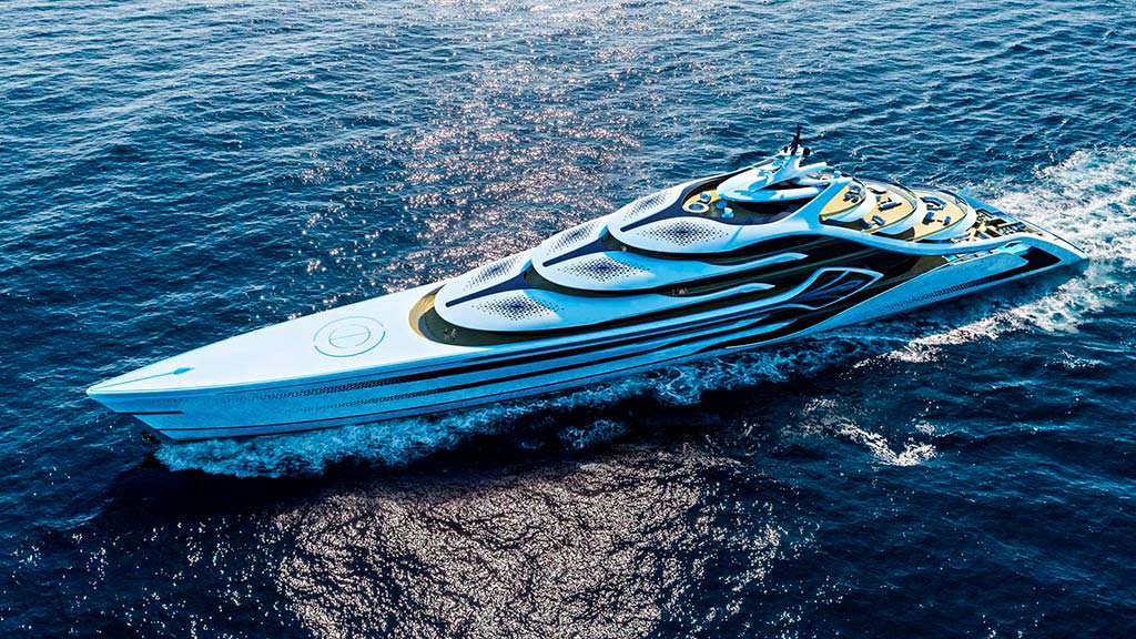 175-метровая яхта Acionna от Andy Waugh Yacht Design