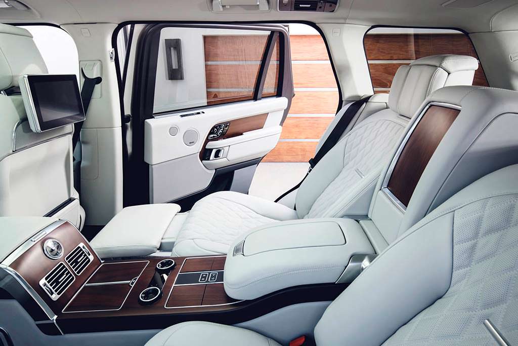 Задние сиденья Range Rover 2019