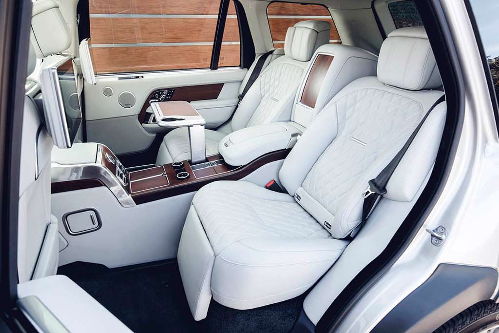 Пассажирские сиденья с массажем в Range Rover 2019