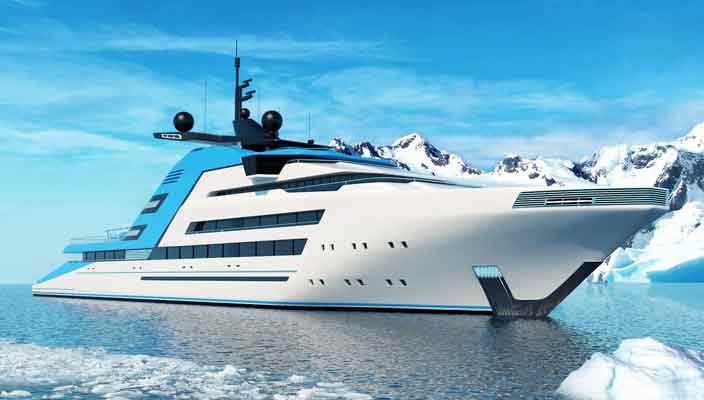 Strand Craft показала исследовательскую яхту Aurora Borealis