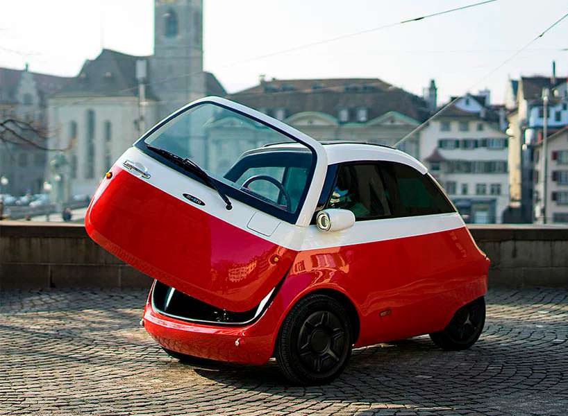 Электромобиль Microlino в духе BMW Izetta