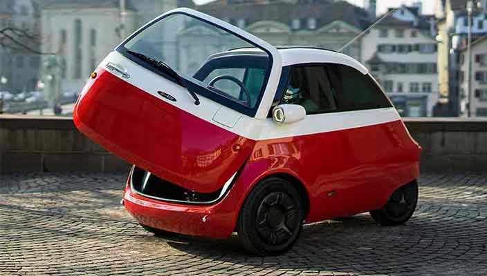 Мини электромобиль Microlino по мотивам BMW Isetta идет в серию