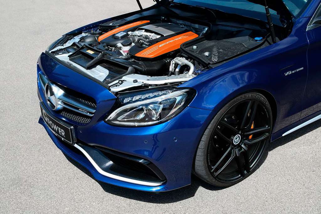 Под капотом Mercedes-AMG C63 S. Тюнинг G-Power