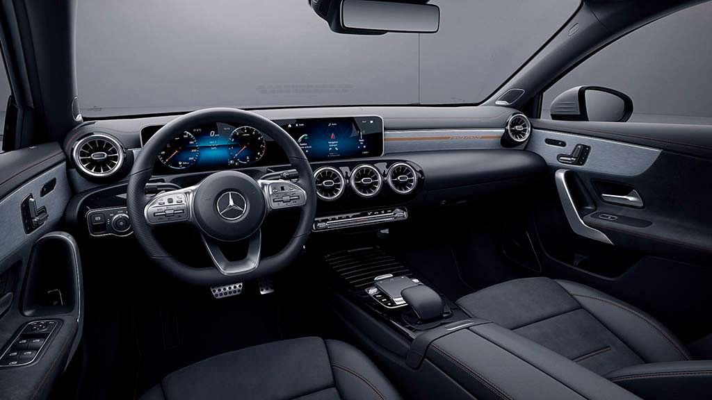 Интерьер Mercedes A-Class Sedan Edition 1
