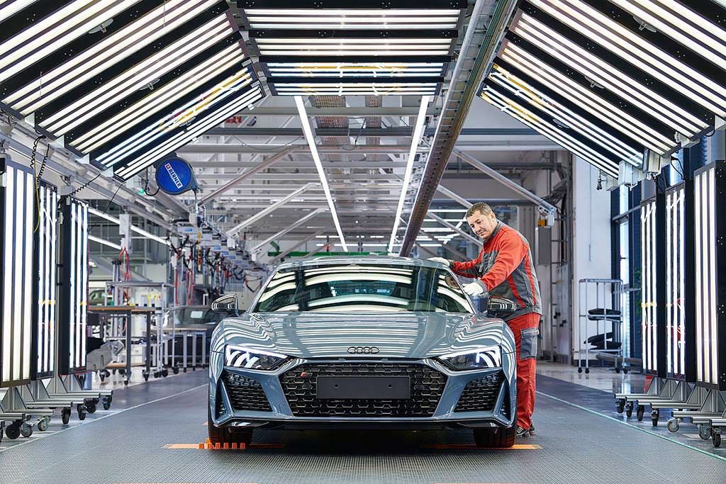 Контроль качества производства Audi R8