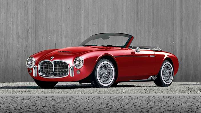 Ретро-тюнинг Ares Design в стиле Maserati 2000 Spyder 1950-х