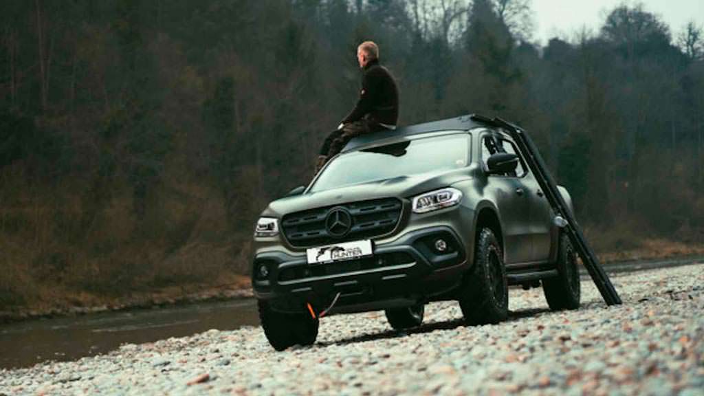 Пикап для охоты Mercedes Gruma Hunder X-Class