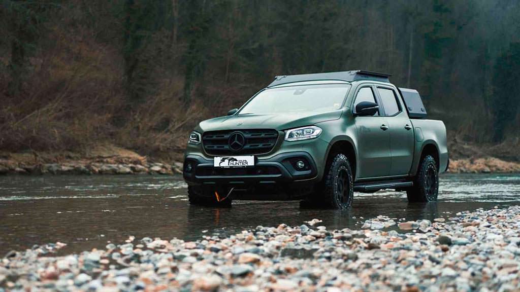 Охотничий пикап Mercedes Gruma Hunder X-Class