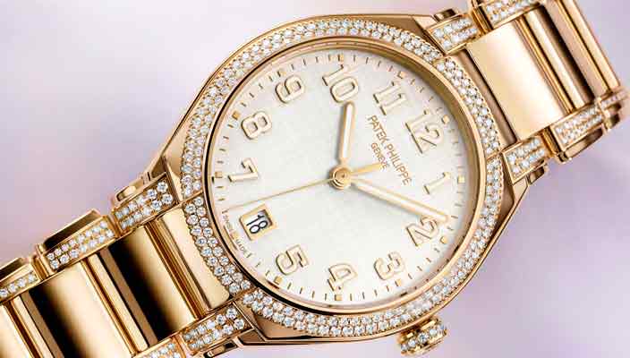 Patek Philippe сделал новые золотые часы с бриллиантами