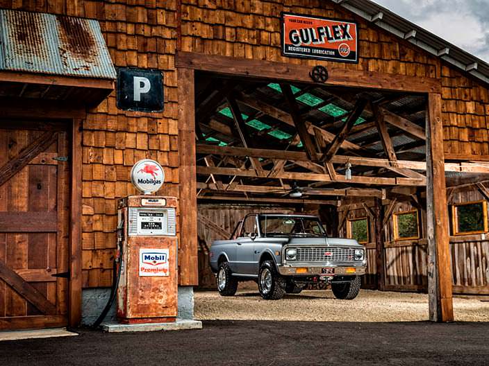 Классический внедорожник Chevrolet K5 Blazer 1971 года