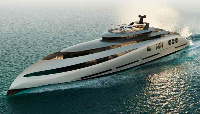 Ricky Smith Designs представил 80-метровую суперъяхту Epoch