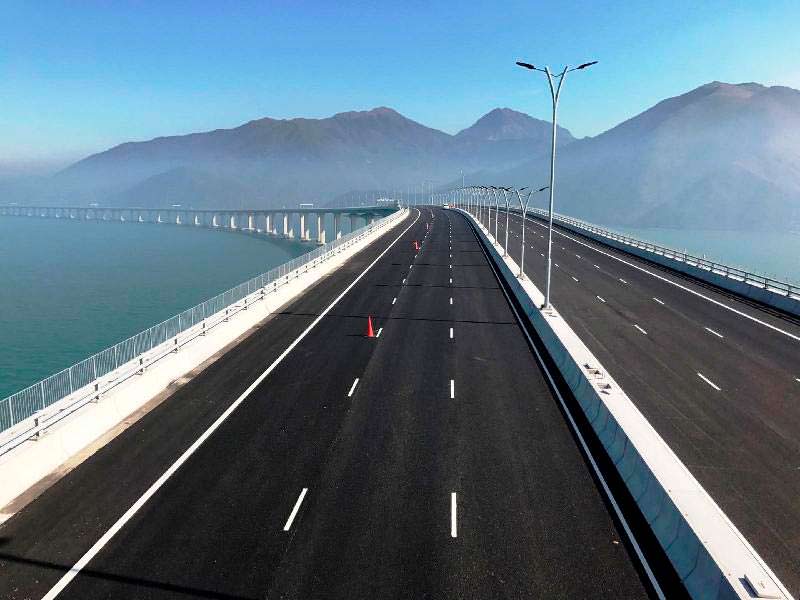 Самый длинный морской мост в мире HongKong-Zhuhai-Macao Bridge