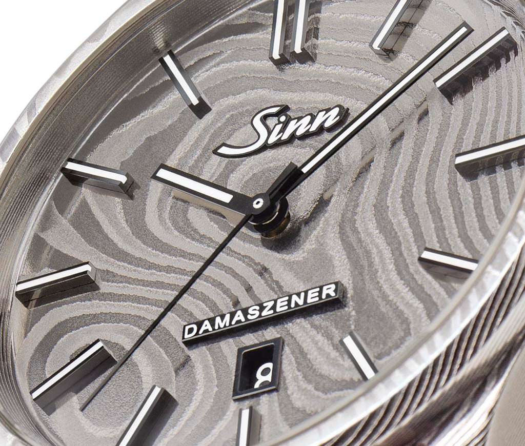 Sinn 1800 Damaszener: немецкие часы из дамасской стали