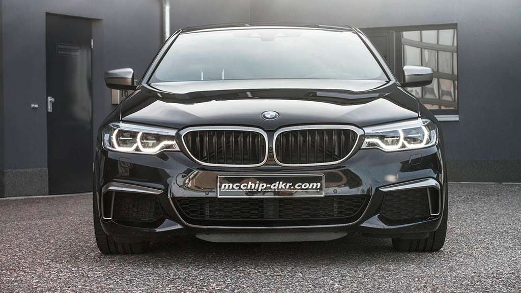 Мощный тюнинг BMW M550d xDrive от Mcchip-DKR