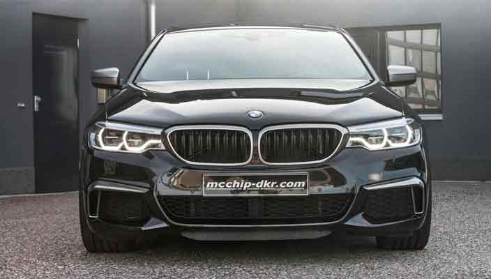 Мощный тюнинг дизельной BMW M550d xDrive от Mcchip-DKR | фото