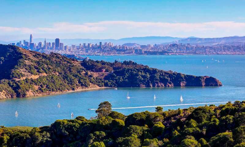 4,5 Га земли с видом на залив Сан-Франциско