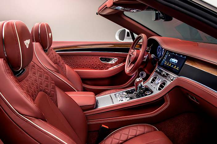 Фото внутри Bentley Continental GT Convertible