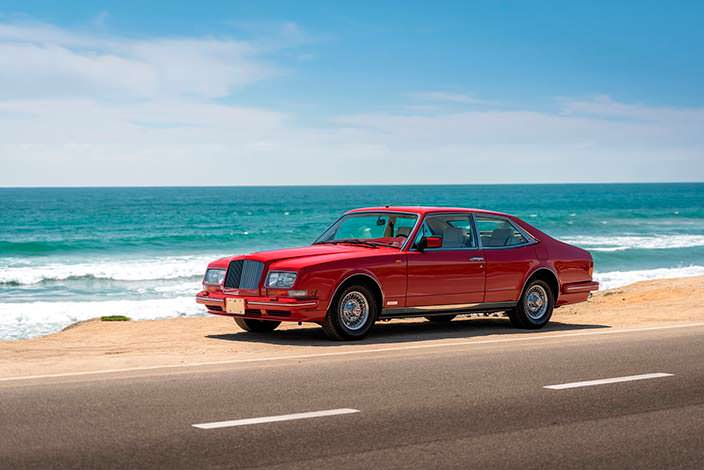 Редкий Bentley Turbo RL Empress II Coupe 1991 года