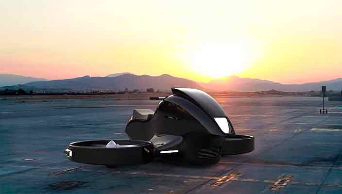 Гиродрон VTOL - концепт воздушного транспорта будущего | фото