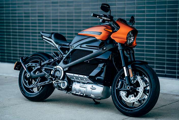 Мотоцикл на батареях Harley-Davidson LiveWire