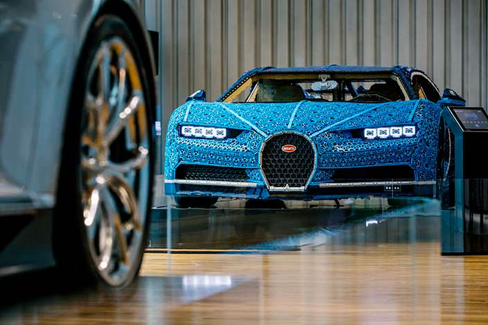 Lego Bugatti Chiron полноразмерная копия Bugatti Chiron
