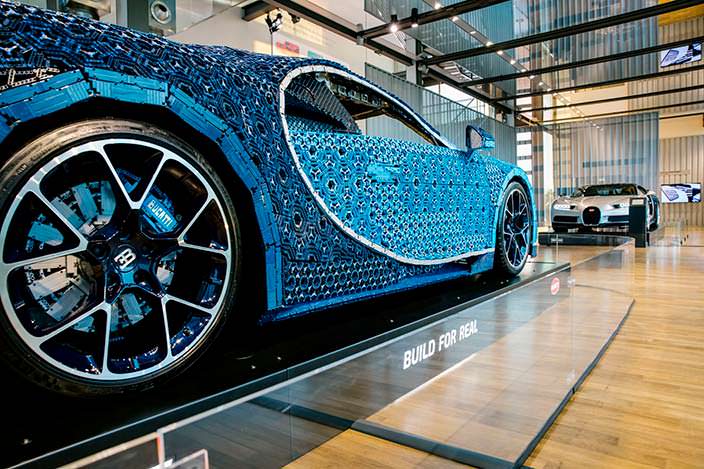 Lego Bugatti Chiron: конструктор весом более 1500 кг