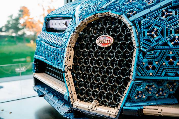 Lego Bugatti Chiron из более 1 млн деталей