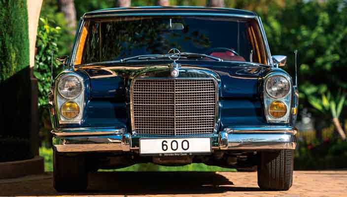 Винтажный Mercedes-Benz 600 Pullman уйдет с молотка | фото