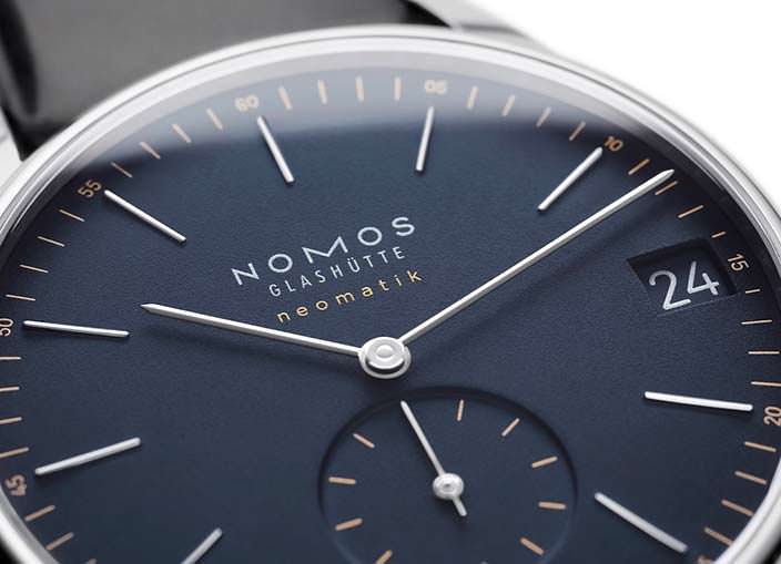 Циферблат часов Nomos Orion Neomatik 41 Date