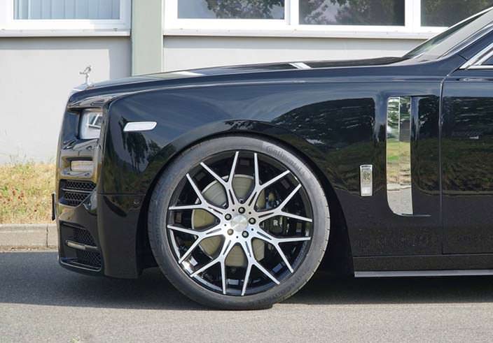Колеса Rolls-Royce Phantom VIII. Тюнинг от Mansory