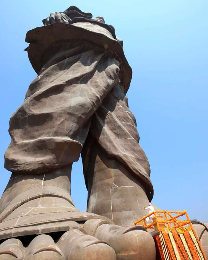 Самая высокая статуя в Индии - «Статуя Единства»