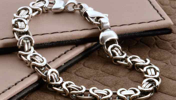 Серебряные украшения браслеты и кольца от Kristall