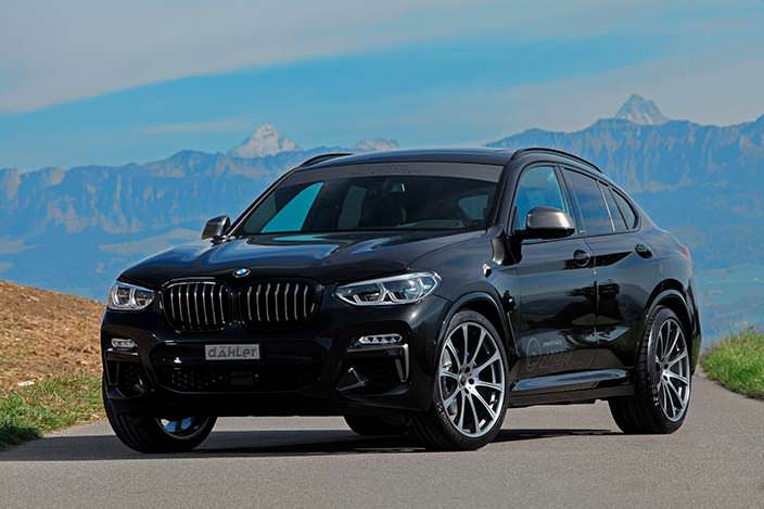 Купе-кроссовер BMW X4 G02. Тюнинг Dahler Competition