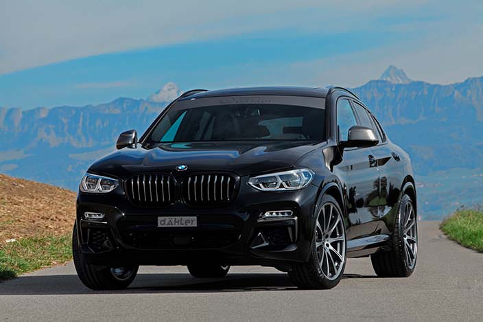 BMW X4. Тюнинг Dahler Competition