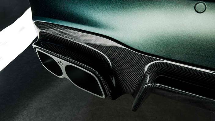 Выхлопные трубы с керамическим напылением Mercedes-AMG E63 S