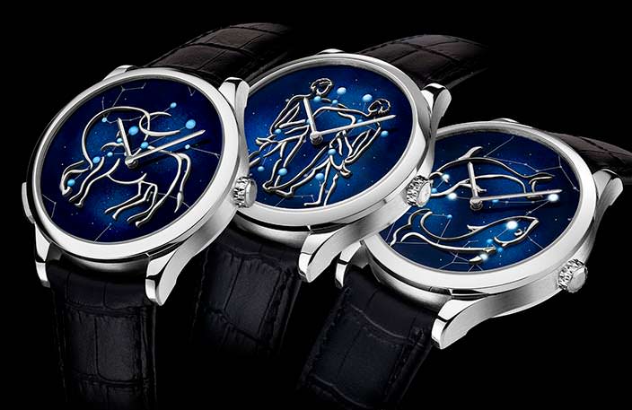 Мужские зодиакальные часы Van Cleef & Arpels Zodiac Lumineux