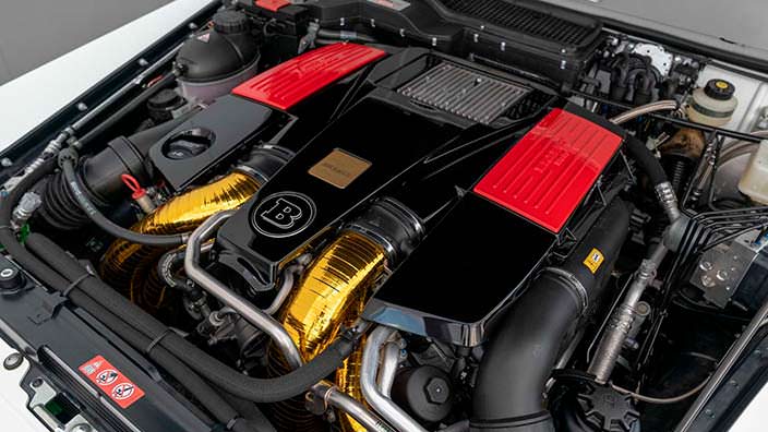 Двигатель 5,5-литра V8 Mercedes-AMG G63 от Brabus