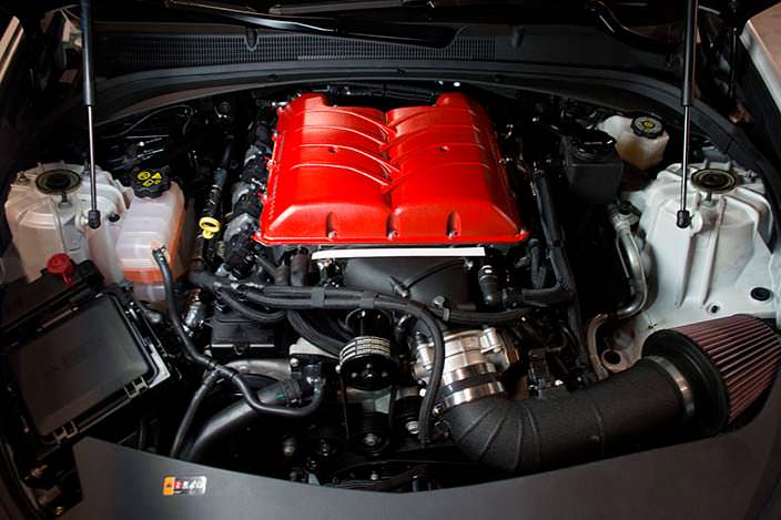 Двигатель 6,2-литра V8 Cadillac CTS-V. Тюнинг от Hennessey