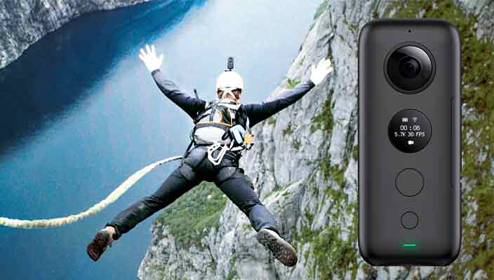 Экшн-камера Insta360 One X: возможности нового уровня
