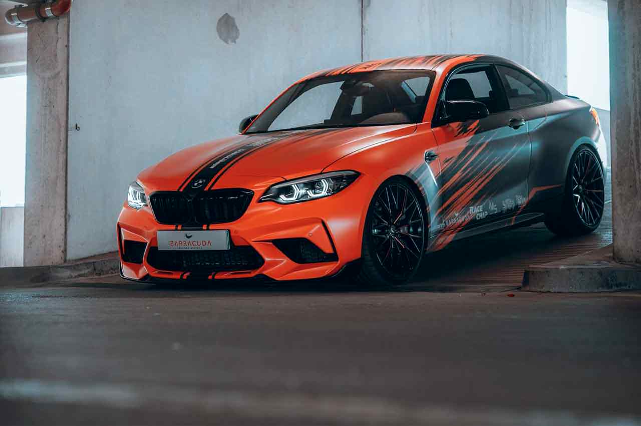 Тюнинг спорткупе BMW M2 Competition от в JMS Fahrzeugteile | фото