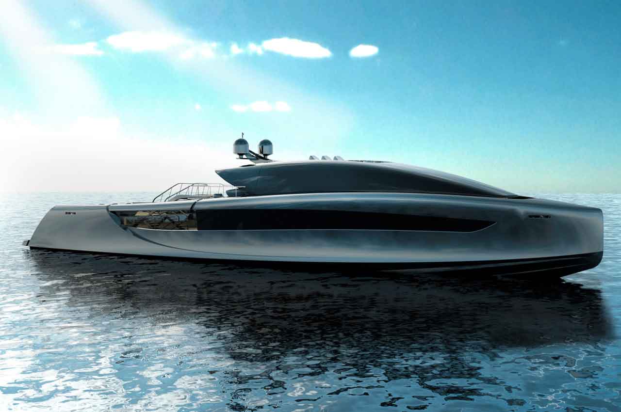 Футуристический концепт яхты Imera от Себастьяно Канто | фото