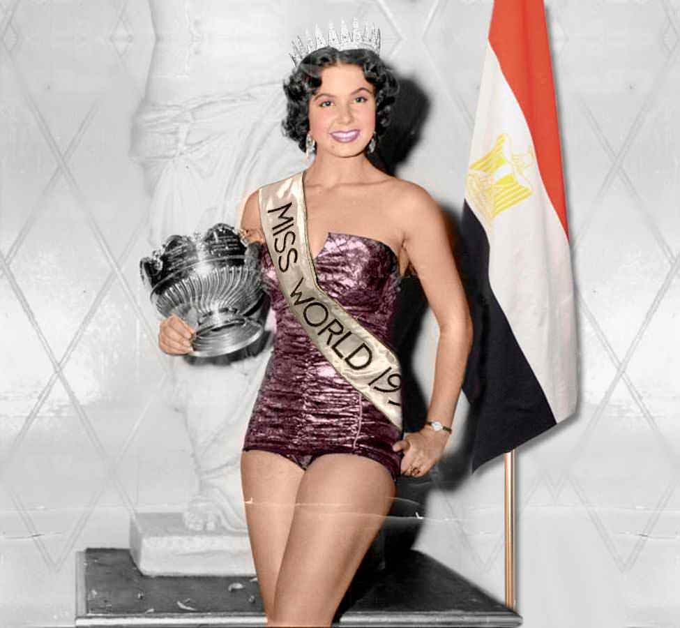 Фото | Мисс Мира 1954 года Антигона Костанда