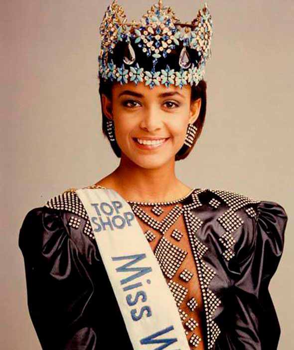 Фото | Мисс Мира 1986 года Жизель Ларонде