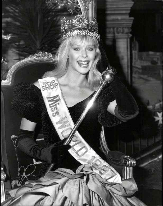 Фото | Мисс Мира 1987 года Улла Вайгершторфер